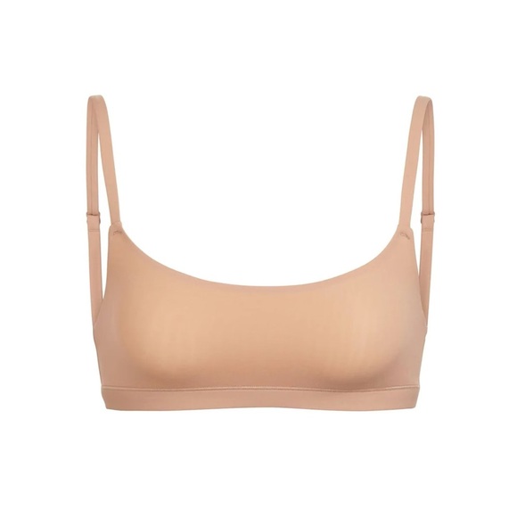 Skims Nude Seamless Scoop Bralette - Picture 1 of 5